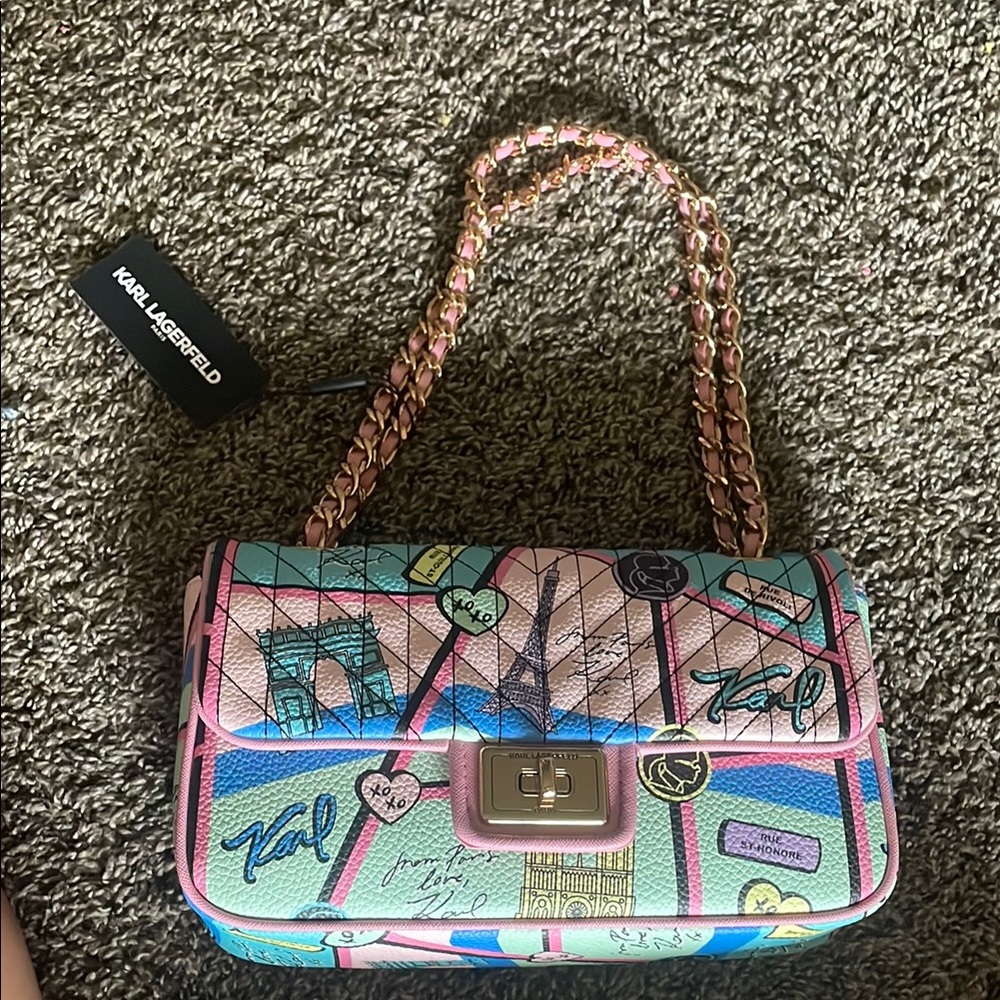 Karl Lagerfeld Multicolor Bag NWT
